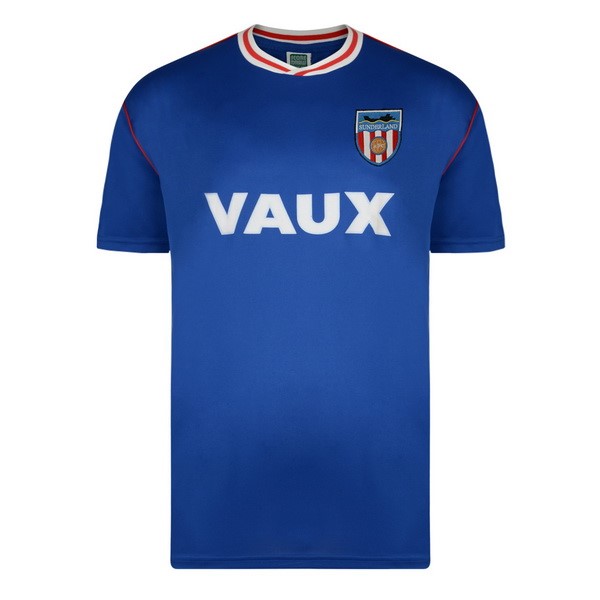 Tailandia Camiseta Sunderland 2nd Retro 1988 1991 Azul